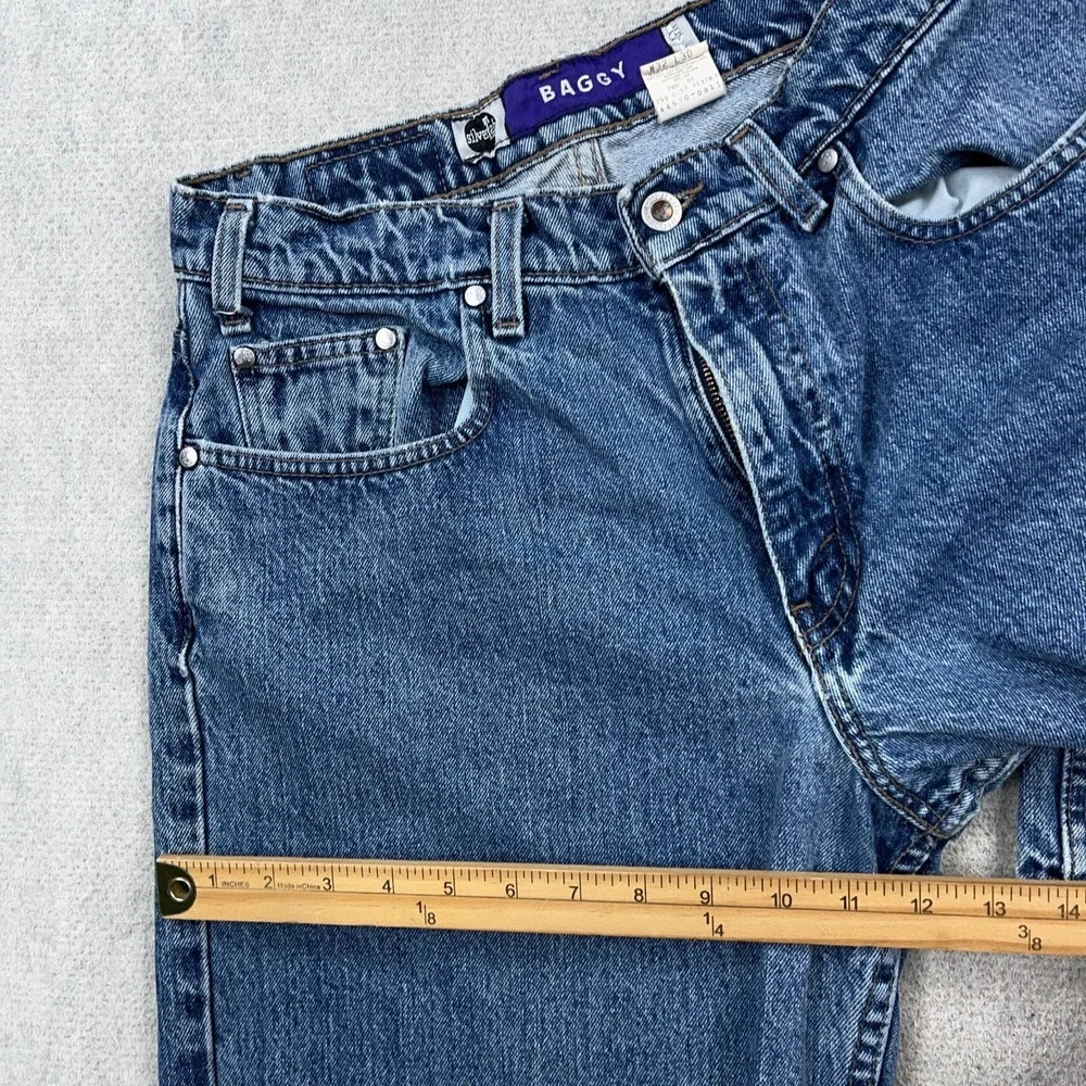 Vintage Levis Silver Tab Jeans Men 29x29 Baggy Relaxed Fit Med Wash 90s 1997